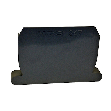 B & K NDS 6 in. W X 3.8 in. D Basin Solid End Cap 247